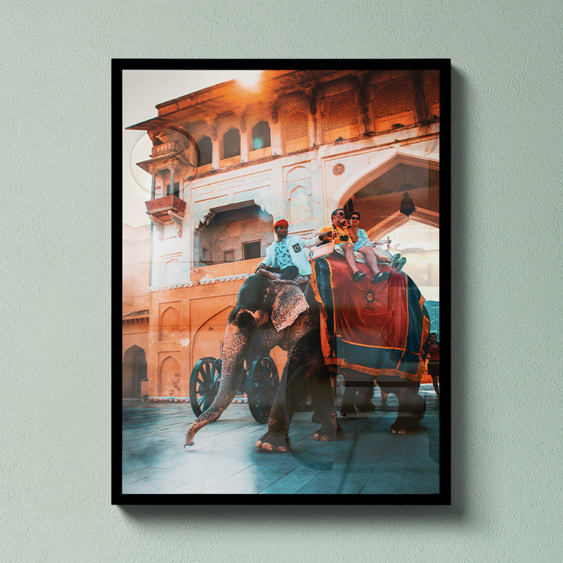 Majestic Jaigarh Chronicle - Acrylic Wall Hanging Decor