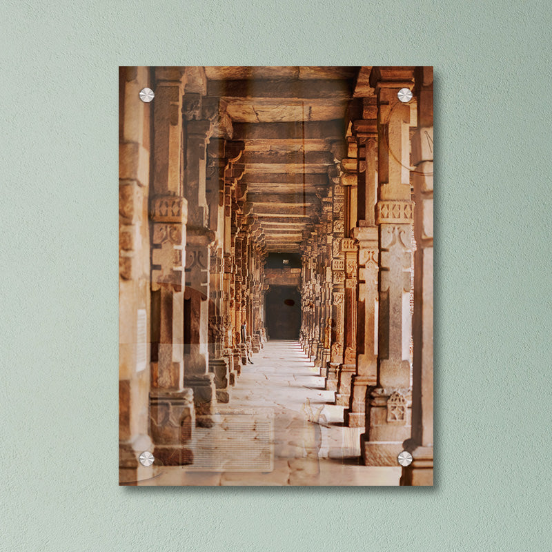 Majestic Monument Pillars - Acrylic Wall Hanging Decor