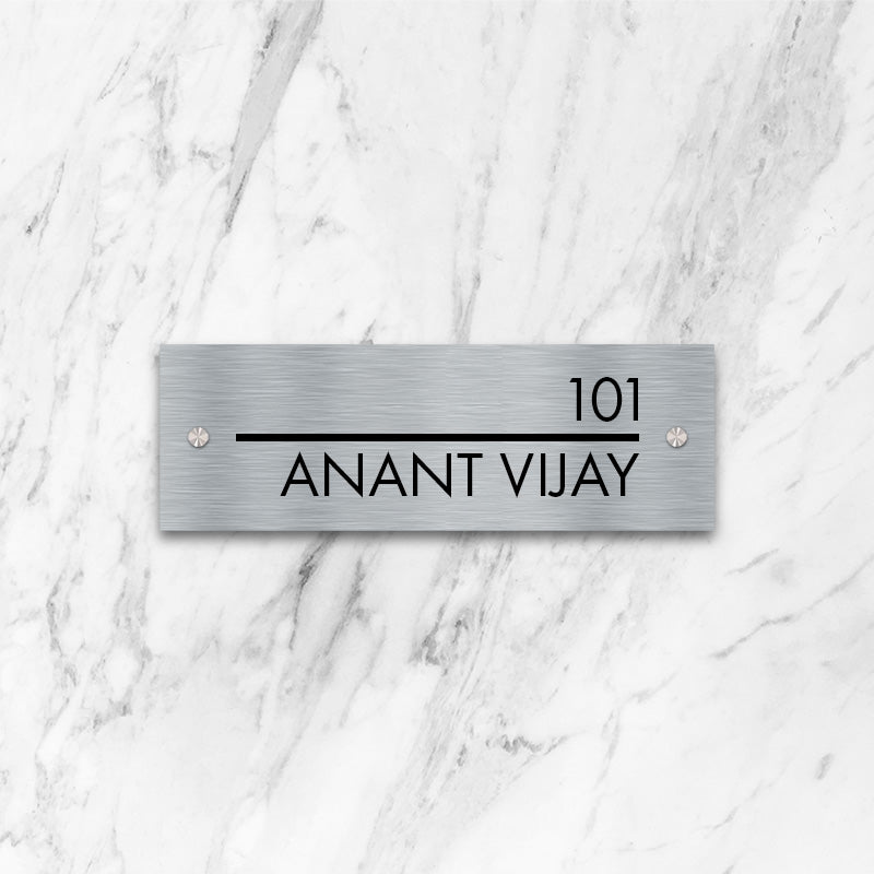 Name Plate Steel The Stainless Standard Set